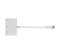 NMFLAB USB C Converter Featuring 3.5mm Fast Charging Multi Device USB C Sound Splitter