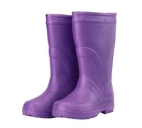NMGHUTE Mud Boots, Women's Winter Lightweight High Top Warm Rain Boots Non Slip Car Wash Water Shoes Fishing Deck(Purple,41)