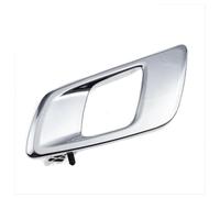 NMHTJ Car Interior Door Handle Interior Inside Door Handle Front Rear Left Driver Right Passenger Ch&Rome Matte Silver for Everest BT-50