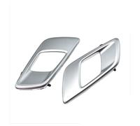 NMHTJ Car Interior Door Handle Interior Inside Door Handle Front Rear Left Driver Right Passenger Ch&Rome Matte Silver for Everest BT-50