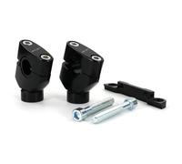 NMHTJ Handlebar Motorbike Risers Motorcycle Handlebar Riser Bar Clamp Set Mounts For FatBar 28.6mm and OEM Handlebar 22.2mm Bikers For For MT-07 FZ-07 2015-2020