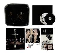 NMIXX - 3rd EP [Fe3O4: STICK OUT] (Limited Ver. - Pyromancy Ver.) PVC Pouch + Keyring + Mini CD-R + Photo Book + Photo Card + 2 Pin Badges