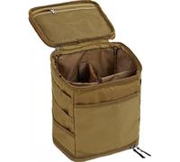NMJHEVX Camping Storage Bag Large Capacity Outdoor Lamp Gas Stove Canister Pot Carry Bag, Maximum Storage Capacity for Your Gear Lamp, Stove, Canister, Pot,Outdoor Camping Storage Bag(Khaki)