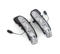 NMJLQW Auto Rear View Side Mirror Turn Signal Indicator Light For Benz W211 S211 W463 W461 C/E Class 2038201321 2038201421 Lamp Strobe(1set)