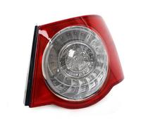 NMJLQW Car Rear Tail Light Lamp DRL Outer Left Right Side For VW For Jetta 5 MK5 Sendan 2006 2007 2008 2009 2010 2011 Lamp Strobe(Outside Right)