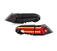 NMJLQW Tail Lights For Toyota RAV4 2019-2025 Sequential Turn Signal Dynamic Animation Rear Lamps Assembly Lamp Strobe