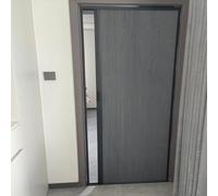 NMKSYX 195 205 215 Cm H Honeycomb Folding Doors For Bedroom Kitchen Bathroom, No Drill Concertina Doors Internal-insulated From Cold Or Hot Air, Folding Accordion Style(148x215cm)