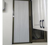 NMKSYX Honeycomb Concertina Doors Internal, Custom Size & Colour, Full-blackout Pleated Foldable Doors Window Curtains, Folding Accordion Door for Bathroom/Kitchen(White,145x160cm)