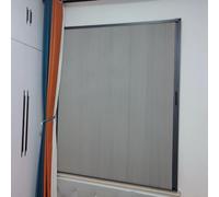 NMKSYX Honeycomb Concertina Doors Internal, Custom Size & Colour, Full-blackout Pleated Foldable Doors Window Curtains, Folding Accordion Door for Bathroom/Kitchen(Grey,130x160cm)