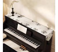 NMKSYX Upright Piano Top Pad L 60 70 80 90 100 In, Anti-slip Top Protector Covers For Piano Musical Instrument, Piano Runner Mat-helpful In Minimizing Cat Damage(Style1,10x60in/25x152cm)
