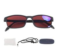 NMLLTB Red Green Colorblind Glasses Color Blindness Corrective Glasses Unisex Full Frame Color Weakness Correcting Storage Case Color Blind Glasses Glasses to Improve Color Resolution for Men Women