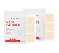 NMN & Resveratrol Patches 120 Vegan Patches - High Absorption, 12 Hour Release - Supports Cellular Health, Anti-Aging & Skin Vitality - Botanical Plant-Based Formula with NMN & Lion's Mane