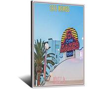 NMNM Cafe Mambo Ibiza Vintage Travel Poster Canvas Art Wall Decor Poster Picture Print Painting Posters Gift 20x30inchs(50x75cm)