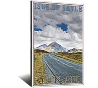 NMNM Skye Island Scotland Vintage Travel Poster Canvas Art Wall Decor Poster Picture Print Painting Posters Gift 12x18inchs(30x45cm)