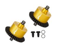 NMNRC 2PCS 37T 13T Gear Differential Diff for Arrma 1/10 Senton Vorteks Granite Bigrock 3S BLX Typhon Infraction 550 Mega Kraton Outcast 4S BLX Upgrades Part Light Yellow