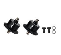 NMNRC 2PCS 37T 13T Gear Differential Diff for Arrma 1/10 Senton Vorteks Granite Bigrock 3S BLX Typhon Infraction 550 Mega Kraton Outcast 4S BLX Upgrades Part Deep Black