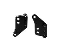 NMNRC 2PCS Alum Heighten Shock Tower Mount for Maxx Slash 1/8 4WD for Maxx 1/10 Widemaxx Series Truck Upgrades Part Black