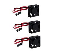 NMNRC 3Pcs Plastic 30mm 3010 RC Car Brushless Motor Heatsink ESC Cooling Fan DC 5V for HSP HPI Wltoys Himoto Tamiya Redcat 1/8 1/10 1/12 Scale 540 550 Motor Upgrades Part