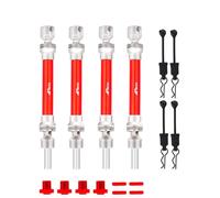 NMNRC 4Pcs Front Rear CVD Drive Shaft & Body Clips for Arrma 1/8 Typhon 3S BLX & 550 Mega Driveshaft Upgrades Part