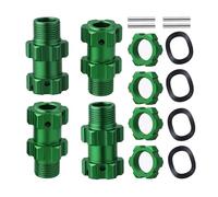 NMNRC Alum 17mm Hex Hubs Wide + 16mm Offset for Arrma 1/7 Mojave Fireteam Infraction Limitless 1/8 Kraton Outcast Nero Fazon Notorious Series Upgrade Part Green