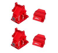 NMNRC Alum 2PCS Front Rear Differential Gearbox Bulkhead Cover for Arrma 1/7 Felony Limitless Fireteam Mojave Diff Case 1/8 Typhon Outcast Kraton Talion Notorious 6S BLX & EXB Series Upgrades Part