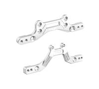 NMNRC Alum Rear Front Shock Tower Brace Damper Plate Kit for Arrma 1/14 Typhon Grom 4X4 RTR Series Upgrade Part Sliver