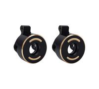 NMNRC SCX30 Brass Steering Knuckles Caster Blocks for Axial 1/30 SCX30 Series Upgrades Part Black