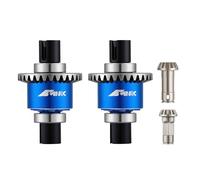 NMNRC Steel Front Rear Differential Diff Input Gear Kit Compatible with Arrma Typhon Granite Mojave Grom Series Upgrade Part Blue