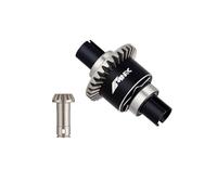 NMNRC Steel Rear Differential Diff Input Gear Kit Compatible with Arrma Typhon Granite Mojave Grom Series Upgrade Part Black