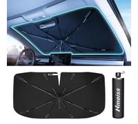 Nmoiss Windshield Sun Shade Umbrella [Vinyl Coating Heat Shield]