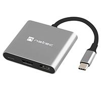 NMP-1607 Hub USB HDMI Female, USB A Female, USB C Female, USB C Male NATEC