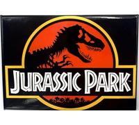 NMR Brands Jurassic Park Movie Logo Poster Magnet - 2.5" x 3.5" Magnet for Refrigerators, Office, Whiteboards & Locker Decorations