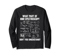 NMR Nuclear Magnetic Resonance Spectroscopy Science Formula Long Sleeve T-Shirt