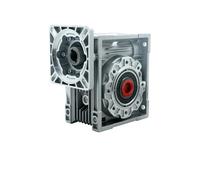 NMRV 075 10:1 to 100:1 Worm Gear Reducer Gearbox with 19MM 22MM Input 28mm Output Engraver 110 130 ST Servo Motor(130x130 22mm input,20 to 1)