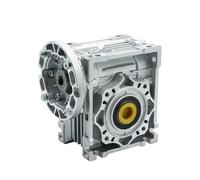 NMRV040 Worm Gear Reducer With Ground IEC Flange 71B5 71B14 63B5 63B14 56B5 and 9mm 11mm 14mm input shaft hole 18mm outout IINKUEYK(RATIO 5_71B5 FLANGE)