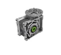 NMRV050 Round Flange Worm Reducer Ratio 5:1 100:1 Input Hole Diameter 11mm 14mm 19mm Output 25mm RV050(IEC Flange 63B5,40 to 1)