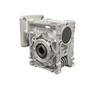 NMRV40 RV040 Speed reducer worm DC electronic starter gearbox 18mm output 5:1-100:1 Worm Gearbox Speed Reducer for NEMA 34 electronic starter(5 to 1)