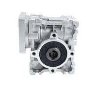 NMRVS30-GXX-D11 Square Flange Worm Reducer Gearbox 57 * 57 Speed Ratio 10 Input 11mm Output 14mm Suit for Nema 23 Stepper electronic starter
