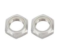 NMUAIO 2PCS Outboard Self Locking Nut, Boat Motor Pinion Nut Replacement 90185 22043, Aluminum Alloy Thread Lock Nut for 2/4T 9.9-250HP Parsun Hidea SEAPRO Hdx Outboard Motors