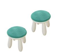 NMVAWIPT Stool Cushion - Thick Round Seat Pads 12/14/16/18 Inch Chair Cushions For Dining Chairs(2pcs Color 1,12ins)