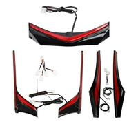 NMVDWTUJ Motorcycle Accent Rear Fender Tip Run Brake Vertical Light For GL1800 2012-2017 F6B 2013 2014 2015 2016 2017