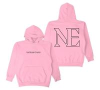 NMYTYUD Nathan Evans 2026 Pullover Sweatshirts, Streetwear Hoodie Image Printed Long Sleeve Outerwear Women Men Fashion,Pink,XS