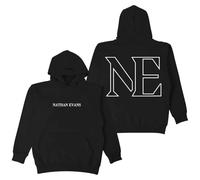 NMYTYUD Nathan Evans 2026 Pullover Sweatshirts, Streetwear Hoodie Image Printed Long Sleeve Outerwear Women Men Fashion,Black,XS