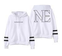 NMYTYUD Nathan Evans 2026 Pullover Sweatshirts, Streetwear Hoodie Image Printed Long Sleeve Outerwear Women Men Fashion,White,XL