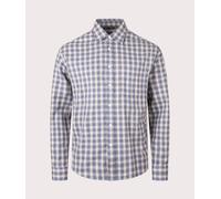 NN.07 Mens Deon Flannel Shirt - Colour: Blue Check - Size: XL