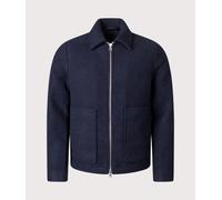 NN.07 Mens Gael Wool Jacket - Colour: Navy Blue - Size: Large