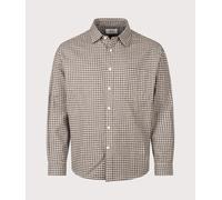 NN.07 Mens Regular Fit Deon Flannel Shirt - Colour: 70H Sand Check - Size: Medium