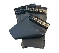 NN BARGAINS 50 Grey Mailing Bags 6x9 Inches - 100% Recycled Plastic, Durable & Waterproof Self-Seal Poly Mailers - Envelope - Tear-Resistant Postal Bags for Shipping - 6x9