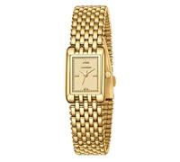 NN BEN NEVIS Gold Watches for Women Dainty Small Ladies Watch with Stainless Steel Strap, Luxury Casual Fashion Square Quartz Waterproof Watch Bracelet Adjustment Tool Included, 04-Gold