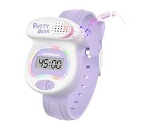 NN Ben Nevis Potty Training Clock, Toilet Shape Potty Timer and LED Colorful Lights, Toddler Toilet Training Aid Reminds Toddlers to Go to The Toilet, Best Gift for, 01-Light Purple, Modern